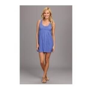 Periwinkle Blue Volcom Racerback Babydoll Dress, S